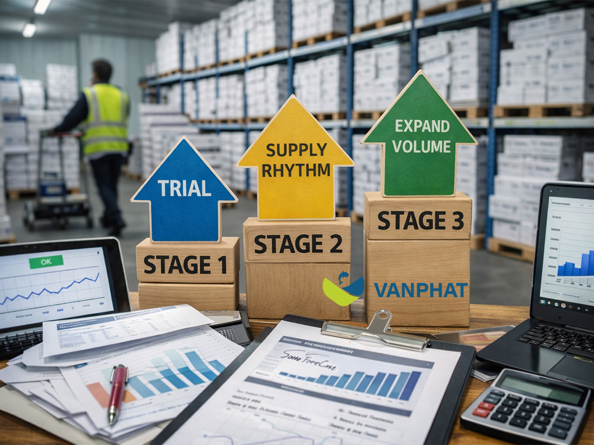seafood sourcing and scaling process